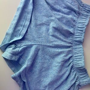 Light Blue Champion Shorts